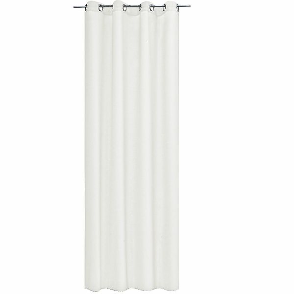 JEMIDI Gardine Vorhang blickdicht, 140x245cm, Ösen, günstig online kaufen