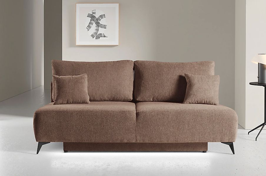 WERK2 Schlafsofa "Valerie mit Komfortsitz- und Liegehöhe, Breite 200cm,", b günstig online kaufen