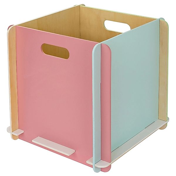HMF Aufbewahrungsbox  3740 Holz zum Zusammenstecken 32cm in Mehrfarbig günstig online kaufen