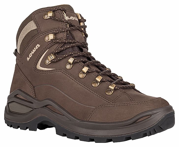 Lowa Wanderschuh "RENEGADE EVO LL MID WS" aus Leder und mit Vibram Sohle günstig online kaufen