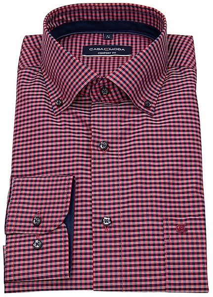 CASAMODA Karohemd Casamoda Comfort Fit Button-Down-Kragen günstig online kaufen