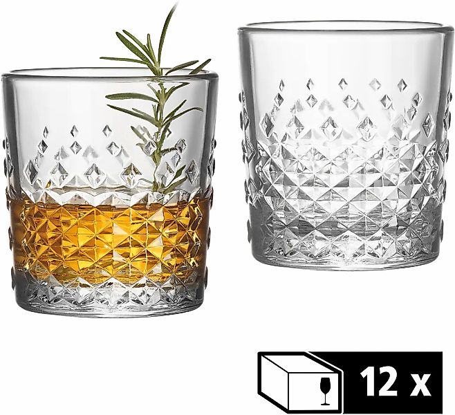 LIBBEY Gläser-Set "Rocks Glas -OCULAR-, 236 ml, Ø 8 cm, H: 9 cm, 12er Set" günstig online kaufen