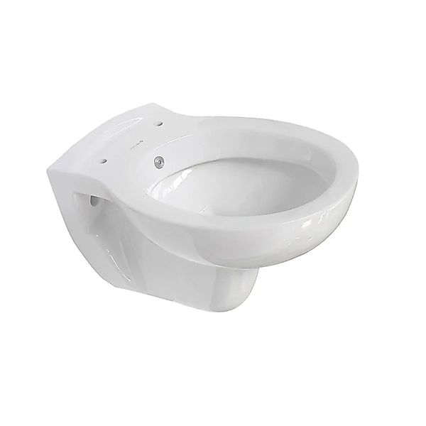 Belvit Wand-WC Dusch-WC Tiefspüler mit Taharet Bidet Weiß günstig online kaufen