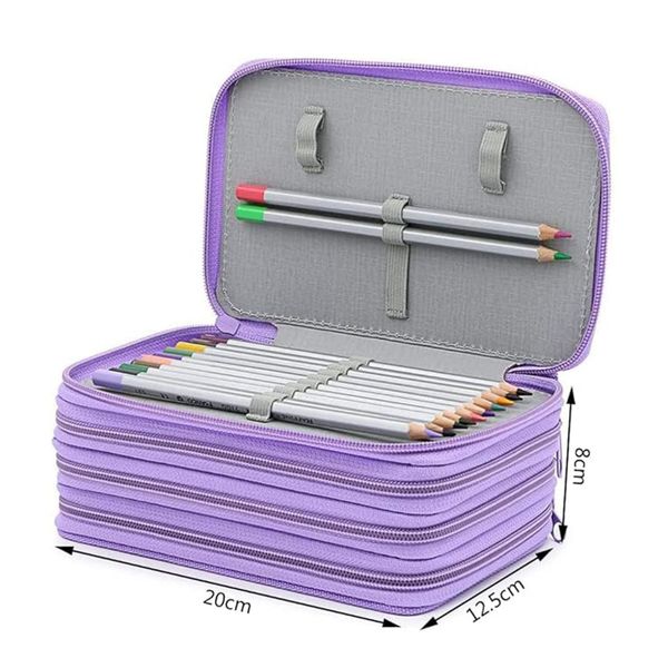 STILVORA Federmäppchen Make-up Pinsel Tasche,Buntstift 79 günstig online kaufen