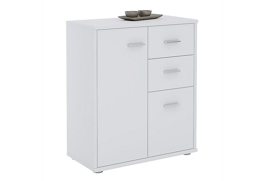 CARO-Möbel Highboard LOCARNO, Kommode Highboard Mehrzweckschrank Büro Beist günstig online kaufen
