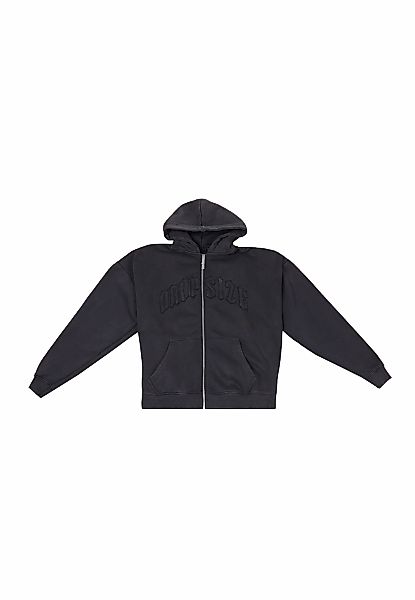 Dropsize Kapuzenpullover "Dropsize SUPER HEAVY OVERISZE RAW EDGES ZIP HOODI günstig online kaufen
