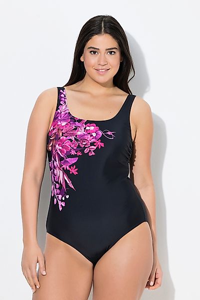 Ulla Popken Badeanzug Badeanzug Blüten ohne günstig online kaufen