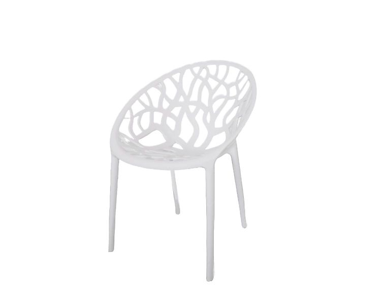 BURI Gartenstuhl Design Gartenstuhl 80cm Stapelstuhl günstig online kaufen