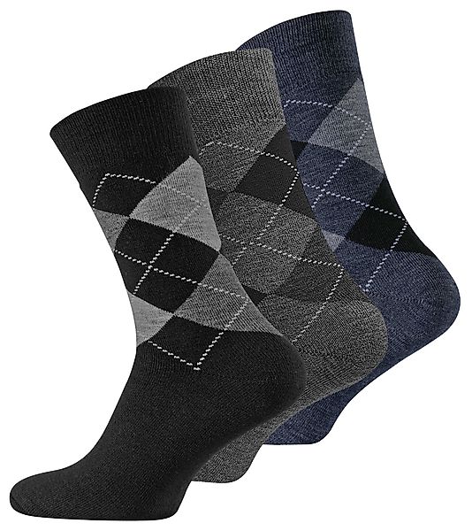 Cotton Prime® Socken (3-Paar) mit wärmenden günstig online kaufen