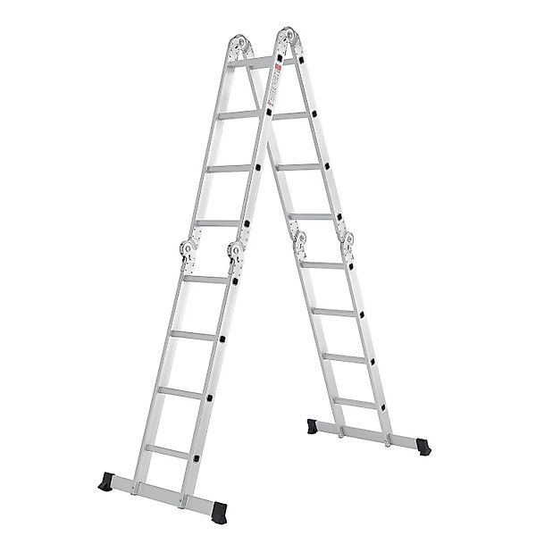 Juskys Vielzweckleiter Multifunktionsleiter, gummierte Standfüße, Gelenksys günstig online kaufen