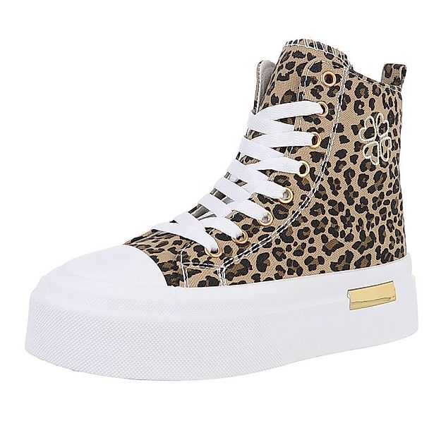 Ital-Design Damen High-Top Freizeit Sneakerboots (88671547) Keilabsatz/Wedg günstig online kaufen