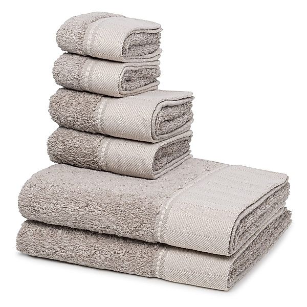 Möve Handtuch Set Brooklyn, Walkfrottee (Spar-Set, günstig online kaufen