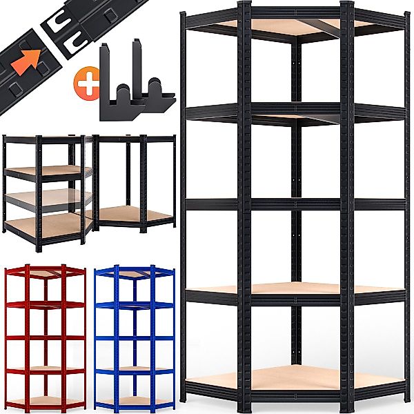 monzana Schwerlastregal, Eckregal 180x70x40cm 875 kg günstig online kaufen