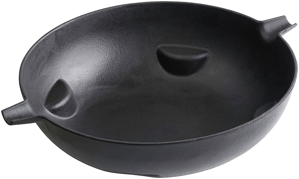 Tepro Wok Guss-Wok-Einleger, ØxH: 35,3 × 10 cm günstig online kaufen