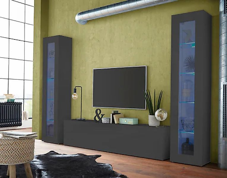 INOSIGN Vitrine »Maruska«, (1 St.), Glasvitrine, Stauraumvitrine, stehend u günstig online kaufen