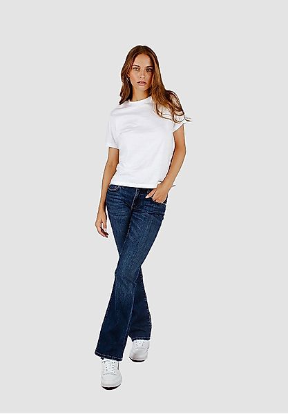 Mavi Schlagjeans Flared Denim Schlaghose Mid günstig online kaufen