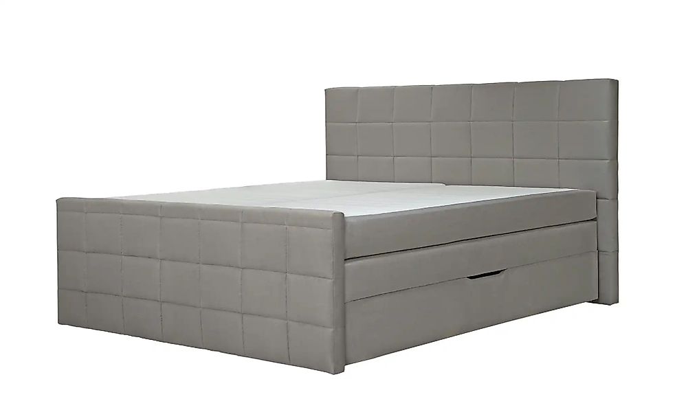 Boxspringbett  Vito ¦ grau ¦ Maße (cm): B: 193 H: 117 Betten > Boxspringbet günstig online kaufen
