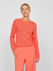 Vila Rundhalspullover VIDALO O-NECK L/S KNIT günstig online kaufen