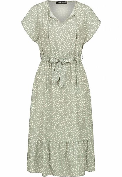 CLOUD 5IVE Shirtkleid "CLOUD 5IVE T-Shirt-Kleid mit All Over Herz Print und günstig online kaufen