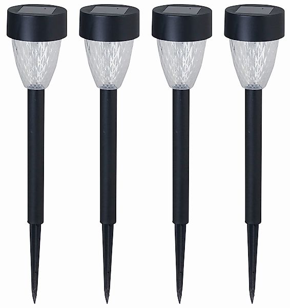 Luxform Gartenleuchte Solar-Gartenlampe Montpellier - 4 günstig online kaufen