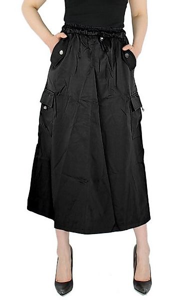 dy_mode Cargorock Trendiger Damen-Midi-Rock mit Taschen – Lässiger Cargoroc günstig online kaufen