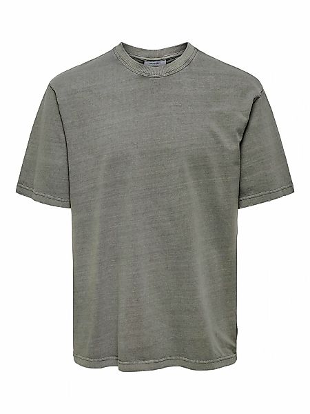ONLY & SONS Rundhalsshirt "ONSDISTRESS RLX SS TEE" günstig online kaufen