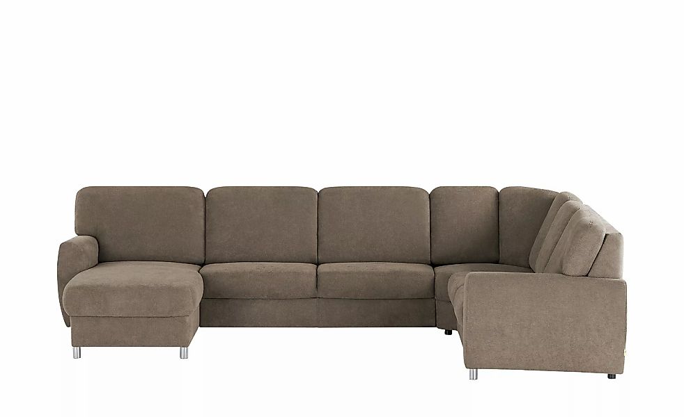 smart Wohnlandschaft  Valencia ¦ braun ¦ Maße (cm): B: 341 H: 90 T: 240.0 P günstig online kaufen