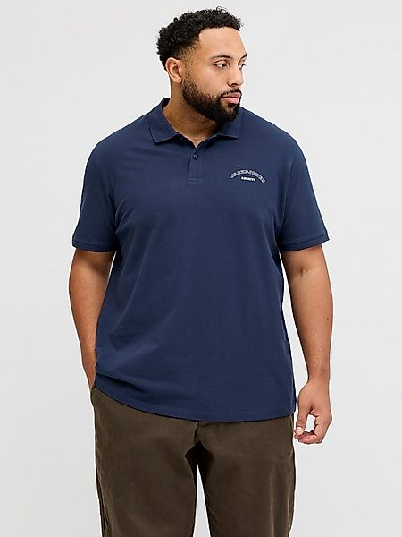 Jack & Jones PlusSize Poloshirt JJCOLLEGE LOGO POLO SS PLS günstig online kaufen