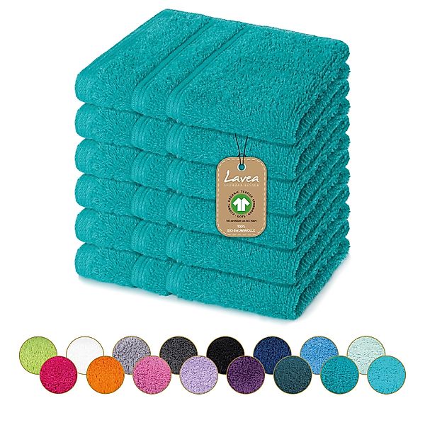Lavea Handtuch Set Bio-Baumwoll Serie Bali, günstig online kaufen