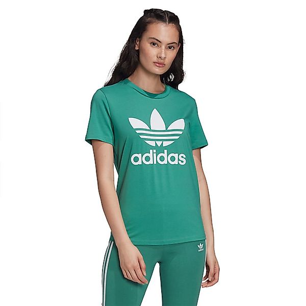 Adidas Originals Trefoil Kurzärmeliges T-shirt 40 Future Hydro / White günstig online kaufen