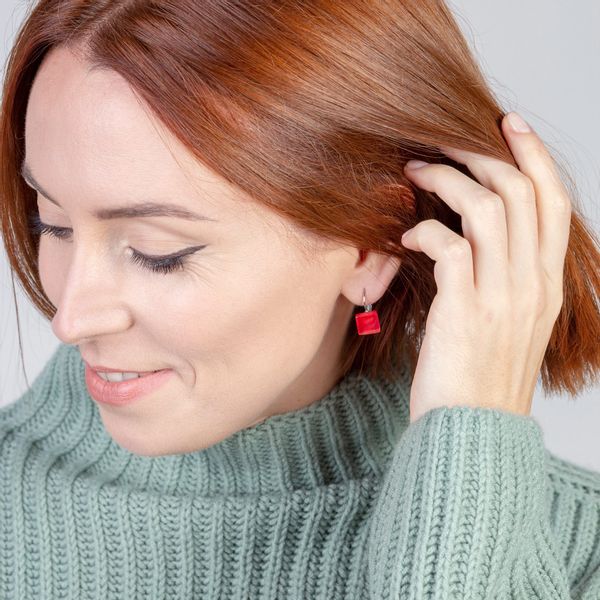 ALEXASCHA Paar Ohrhänger Geometrische Ohrringe Edelstahl günstig online kaufen