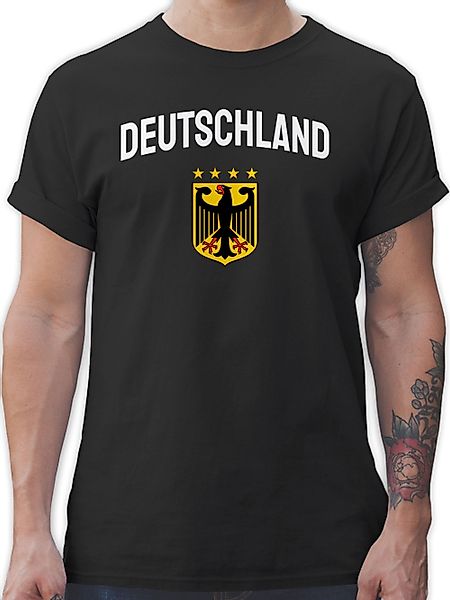 Shirtracer T-Shirt Deutschland Wappen mit Bundesadler, günstig online kaufen