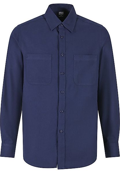 URBAN CLASSICS Langarm-Poloshirt Urban Classics Herren Flanell Shirt (1-tlg günstig online kaufen