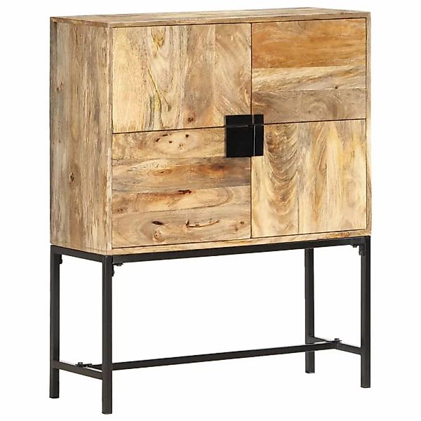 Highboard 80 X 30 X 100 Cm Massivholz Mango günstig online kaufen