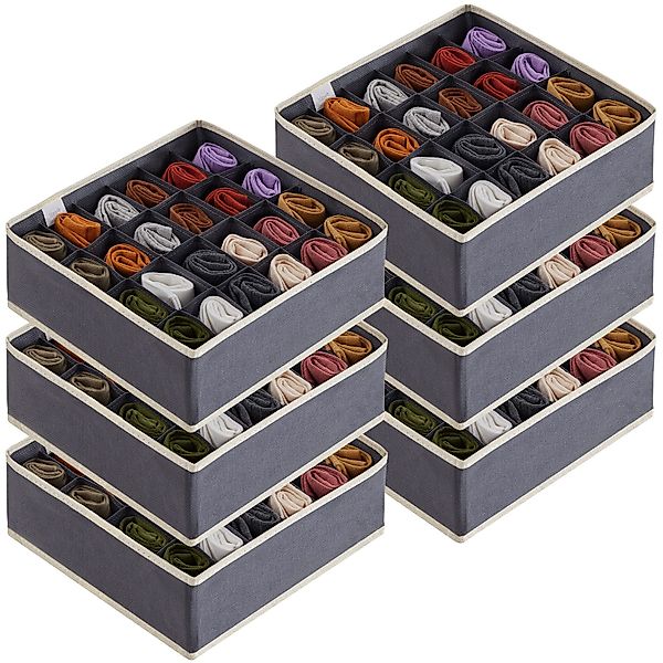 Lifewit Aufbewahrungsdose Socken Unterwäsche Schubladen Organizer,24 günstig online kaufen