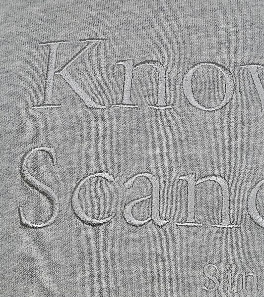 KnowledgeCotton Apparel Pullover Elm Grau - Größe L günstig online kaufen