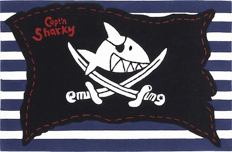Capt`n Sharky Kinderteppich »H-2991-01«, rechteckig günstig online kaufen