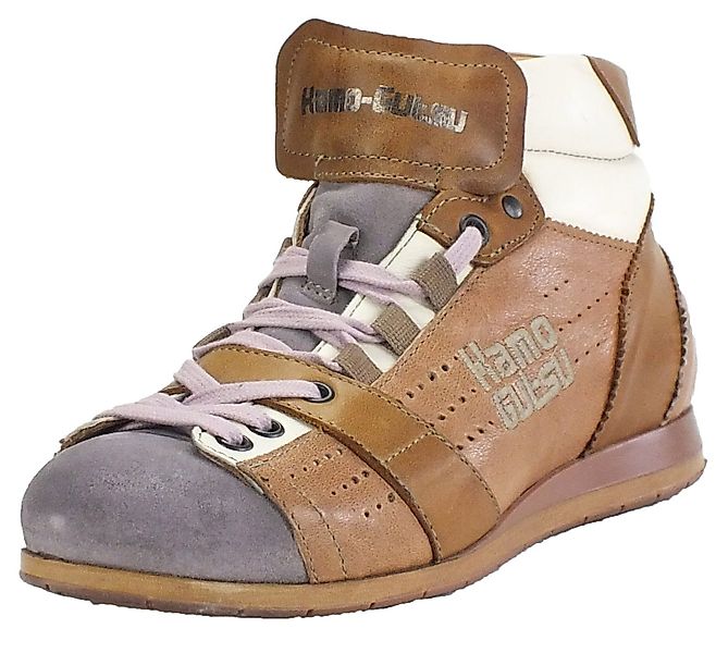 Kamo-Gutsu Damen Leder Halbschuhe Sneaker Wechselfussbett günstig online kaufen