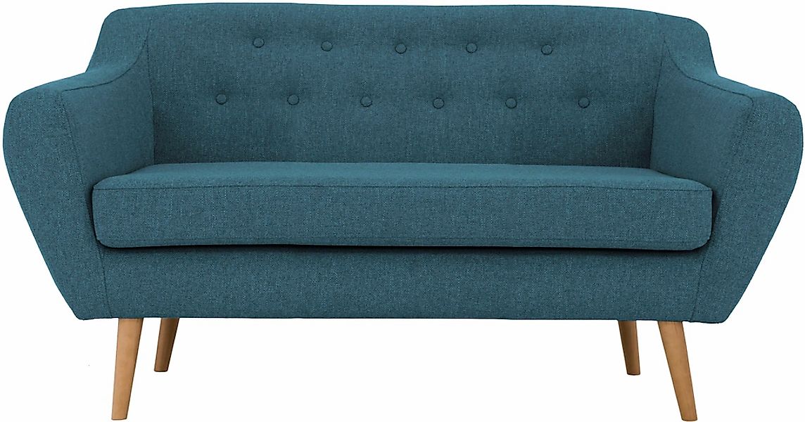 Home affaire 2-Sitzer "Renne" mit Heftung im Rücken im skandinavischem Stil günstig online kaufen