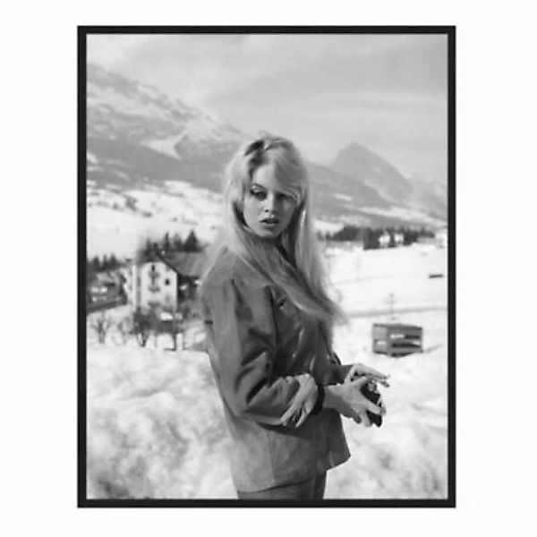 Any Image Wandbild Brigitte Bardot in der Schweiz schwarz Gr. 60 x 80 günstig online kaufen