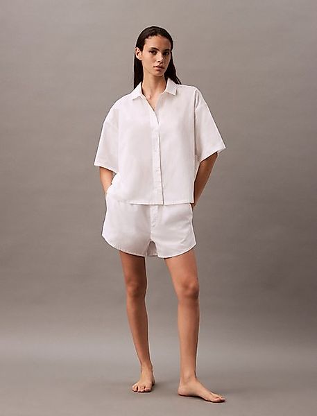 Calvin Klein Underwear Schlafshorts LOGO WB POPLIN SHORT mit Logo günstig online kaufen