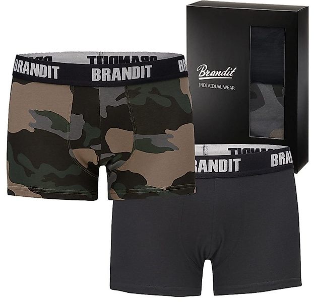 Brandit Boxershorts Brandit 2er Pack Army Boxershorts Retro günstig online kaufen