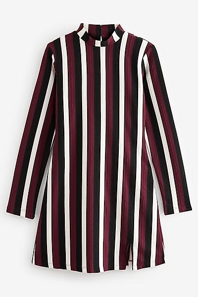 Next Minikleid Hochgeschlossenes Minikleid mit langen Ärmeln (1-tlg) günstig online kaufen