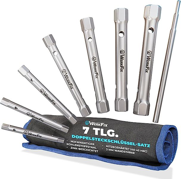 TAVIALO Gabel- und Ringschlüssel WERKFIX Ring-Maulschlüsselsatz 7-tlg. aus günstig online kaufen