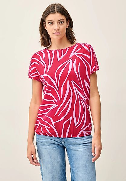 Cecil T-Shirt, mit Elastiksaum günstig online kaufen