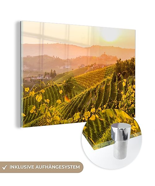 MuchoWow Acrylglasbild Italien - Weinberg - günstig online kaufen