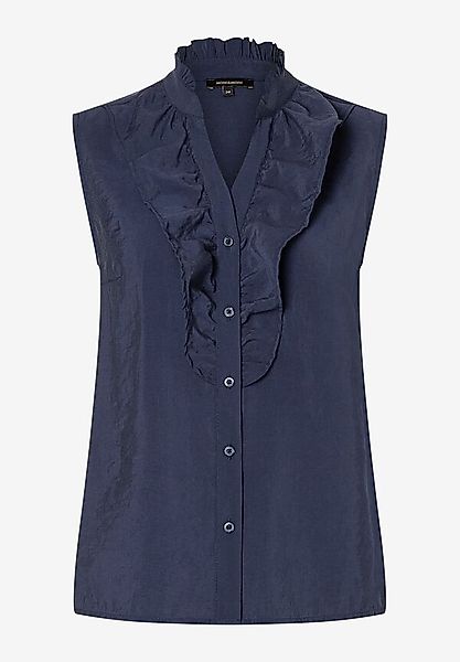 MORE&MORE Blusentop Rüschenbluse günstig online kaufen