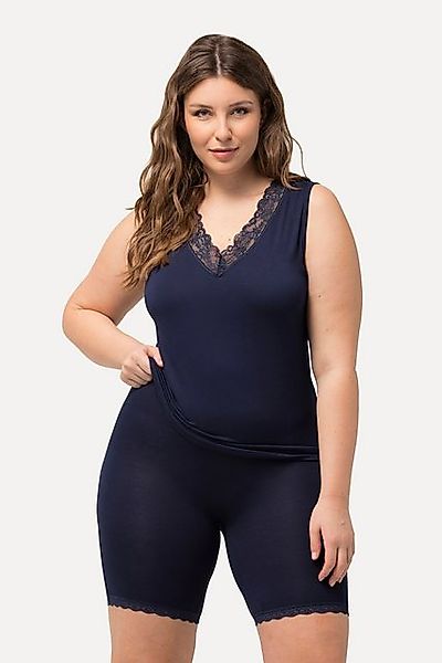Ulla Popken Radlerhose Radler Spitzensaum Bambusqualität günstig online kaufen