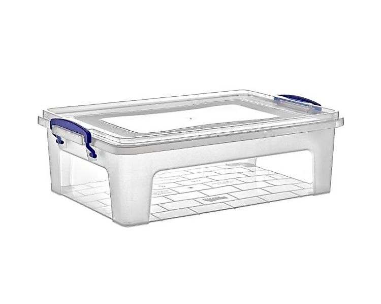 Aufbewahrungsbox MICHELINO ca. 10 Liter 1 Stück transparent günstig online kaufen
