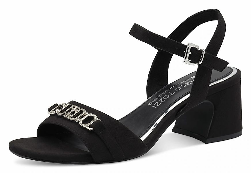 MARCO TOZZI by GMK Sandalette, Blockabsatz, Riemchensandale, Abendschuh mit günstig online kaufen